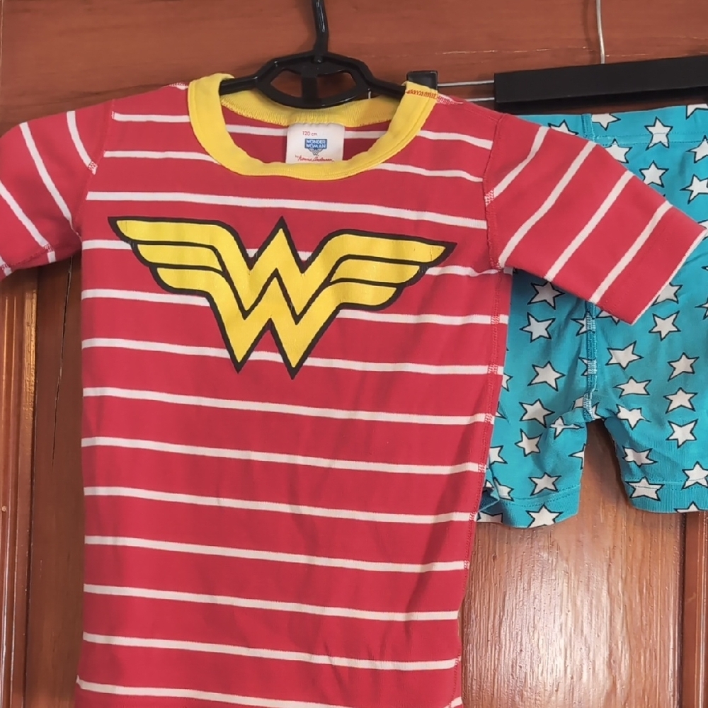 Hannah Anderson Girls Wonder Woman PJs